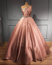 Load image into Gallery viewer, Rose Pink Prom Dresses

