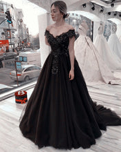 Load image into Gallery viewer, Black Prom Dresses
