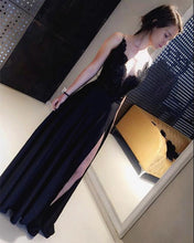 Load image into Gallery viewer, Black Evening Dress
