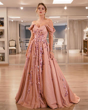 Load image into Gallery viewer, Long Prom Dresses Peach
