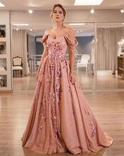 Load image into Gallery viewer, Long Prom Dresses Peach
