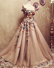 Load image into Gallery viewer, Champagne Prom Dresses Tulle
