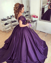 Load image into Gallery viewer, Quinceanera-Dresses-Purple
