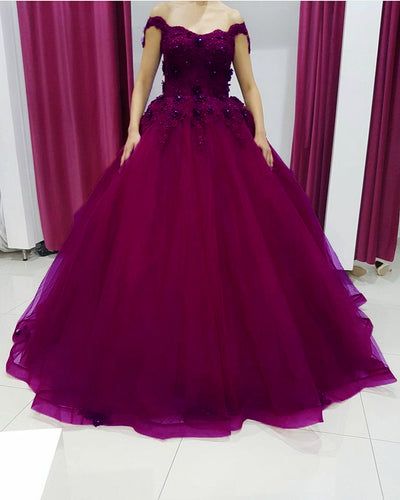 Grape Quinceanera Dresses 2021