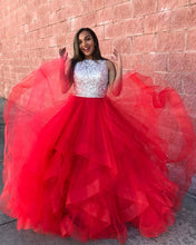 Load image into Gallery viewer, red-quinceanera-dress
