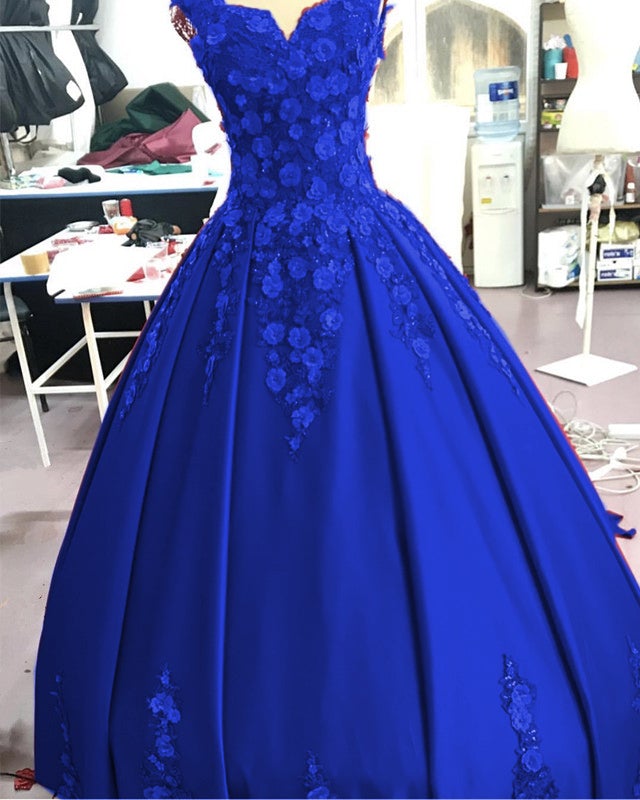 blue and red wedding dress Royal Blue And Black Gothic Wedding Dress Sweetheart Long Vintage Bridal Lace-up