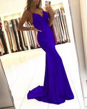 Load image into Gallery viewer, Royal Blue Mermaid Gowns
