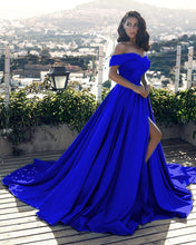Load image into Gallery viewer, Royal Blue Prom Dresses 2021
