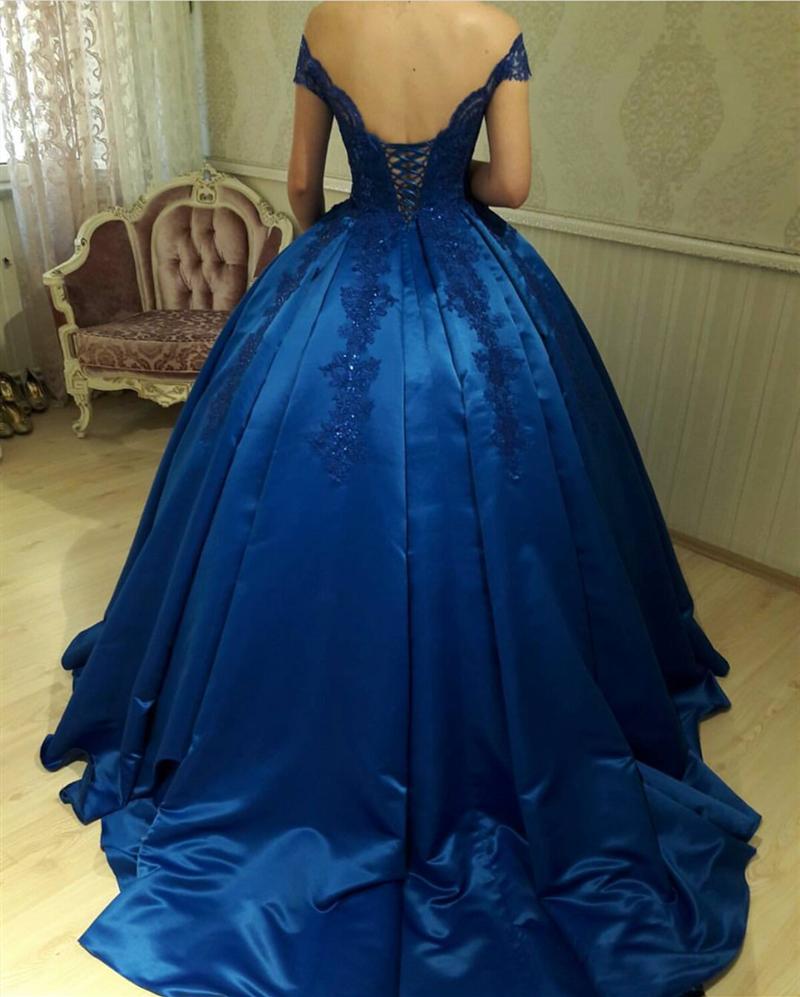 Royal Blue Prom Dresses Long - UCenter Dress
