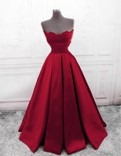 Load image into Gallery viewer, Dark Red Prom Dresses
