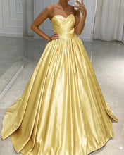 Load image into Gallery viewer, Yellow Ball Gown
