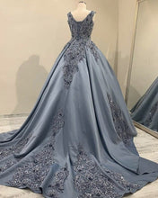 Load image into Gallery viewer, Silver Ball Gown
