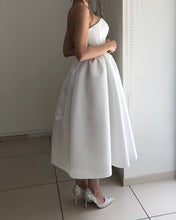 Load image into Gallery viewer, Vintage Wedding Dress Tea Length
