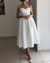 Load image into Gallery viewer, Tea Length Wedding Dresses Cheap

