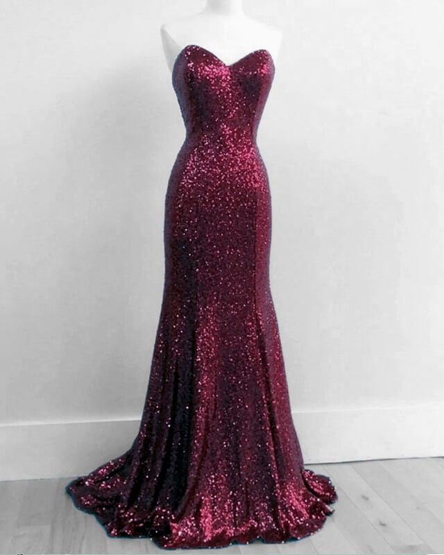 Sequin Bridesmaid Dresses Mermaid Sweetheart Sequin Bridesmaid Dresses Mermaid Sweetheart