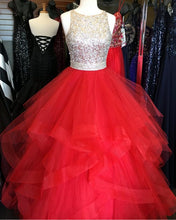 Load image into Gallery viewer, Red-Dress-Prom
