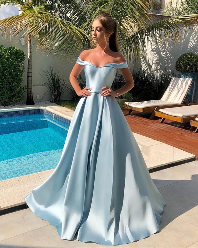 Elegant Prom Dresses Off Shoulder Evening Gowns alinanova Elegant Prom Dresses Off Shoulder Evening Gowns alinanova