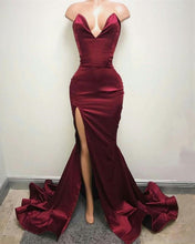 Load image into Gallery viewer, Sexy Burgundy Prom Dresses

