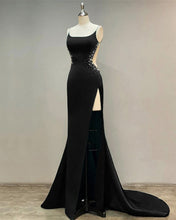 Load image into Gallery viewer, Sexy Mermaid Black Prom Dresses
