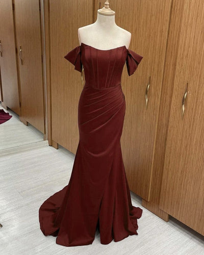 Sexy Bridesmaid Dresses Burnt Orange