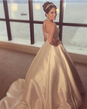 Load image into Gallery viewer, Satin-Wedding-Gowns
