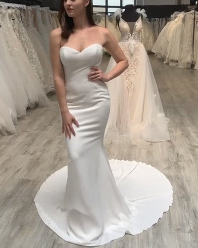 Sexy Mermaid Wedding Dress 2020