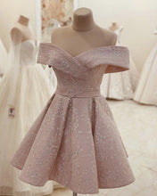 Load image into Gallery viewer, Blush Homecoming Dresses 2021
