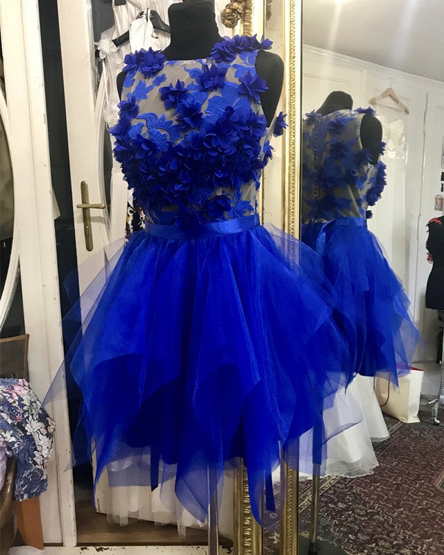 sachin and babi light blue dress Homecoming Dresses – KhimukiStyle