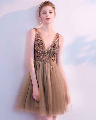Champagne Homecoming Dresses 2020