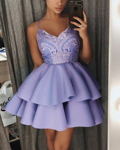Lavender Homecoming Dresses
