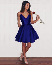 Load image into Gallery viewer, Cheap Homecoming Dresses Royal Blue
