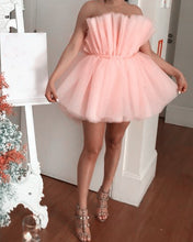 Load image into Gallery viewer, Coral Homecoming Dresses
