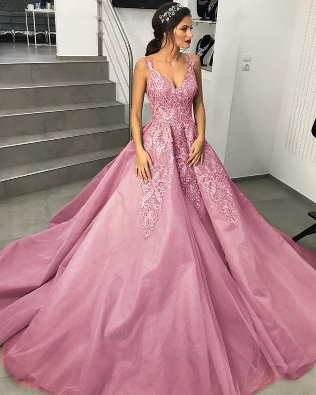 Silver Wedding Dresses Tulle Ball Gown Lace Embroidery Silver Wedding Dresses Tulle Ball Gown Lace Embroidery