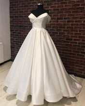 Load image into Gallery viewer, Sleek Satin Wedding Gowns
