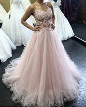 Load image into Gallery viewer, Pale Pink Prom Dresses 2020
