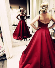 Load image into Gallery viewer, burgundy-ball-gowns
