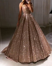 Load image into Gallery viewer, Rose Gold Prom Dresses 2022
