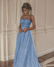 Load image into Gallery viewer, Baby Blue Prom Dresses 2021
