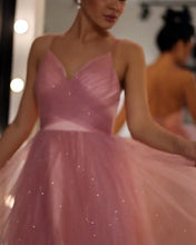 Load image into Gallery viewer, V Neck Prom Dress

