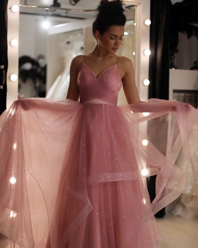 Rose Pink Ball Gown