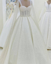 Load image into Gallery viewer, Sparkly Princess Wedding Dresses
