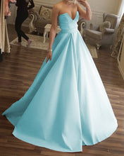 Load image into Gallery viewer, Light Blue Prom Dress 2020
