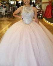 Load image into Gallery viewer, Pearl-Pink-Quinceanera-Dresses
