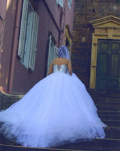 Load image into Gallery viewer, 1115 Wedding Dresses Organza Ball Gown
