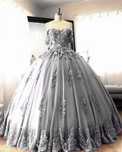 Load image into Gallery viewer, Silver Wedding Dress 2020
