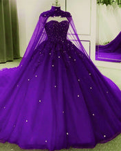 Load image into Gallery viewer, Purple Wedding Dresses For Bride
