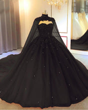 Load image into Gallery viewer, Black Wedding Dress For Bride
