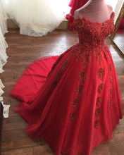 Load image into Gallery viewer, 3125 Red Dress For Bridal
