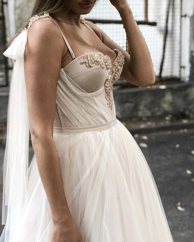 corset princess wedding dress Tulle Sweetheart Pearl Beaded Size:4 (20) Jan27-MDs and grand ballroom receptions Pretty Lavish lace cardigan