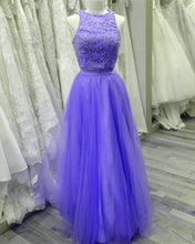 Load image into Gallery viewer, Two Piece Lavender Prom Dresses Tulle
